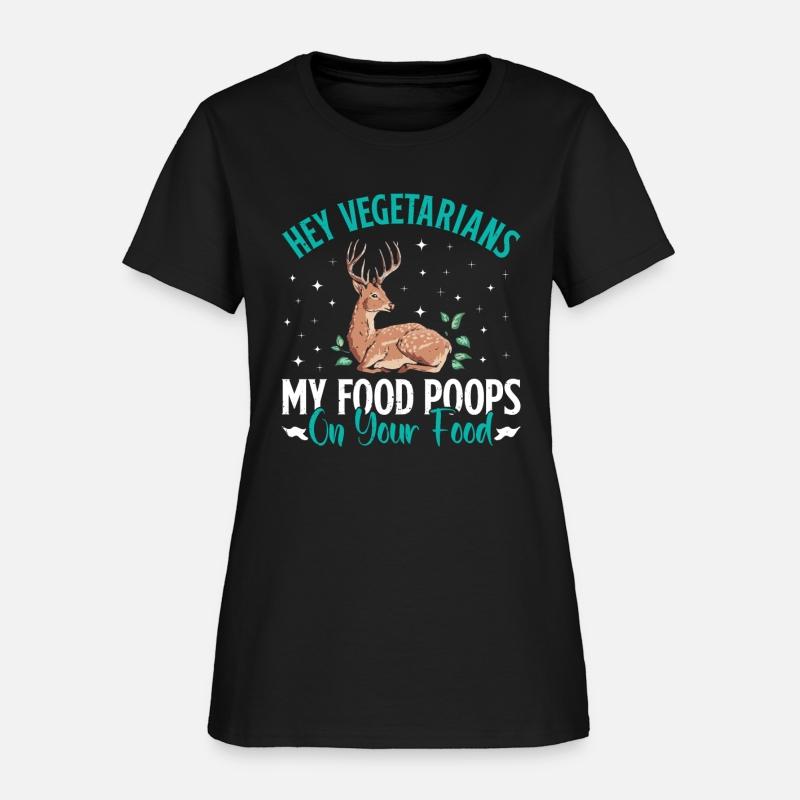 VEGETARIANS! MY FOOD POOPS ON YOUR FOOD Funny