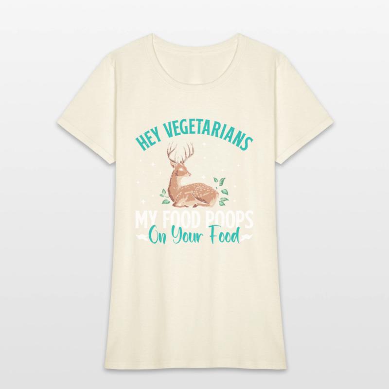 VEGETARIANS! MY FOOD POOPS ON YOUR FOOD Funny