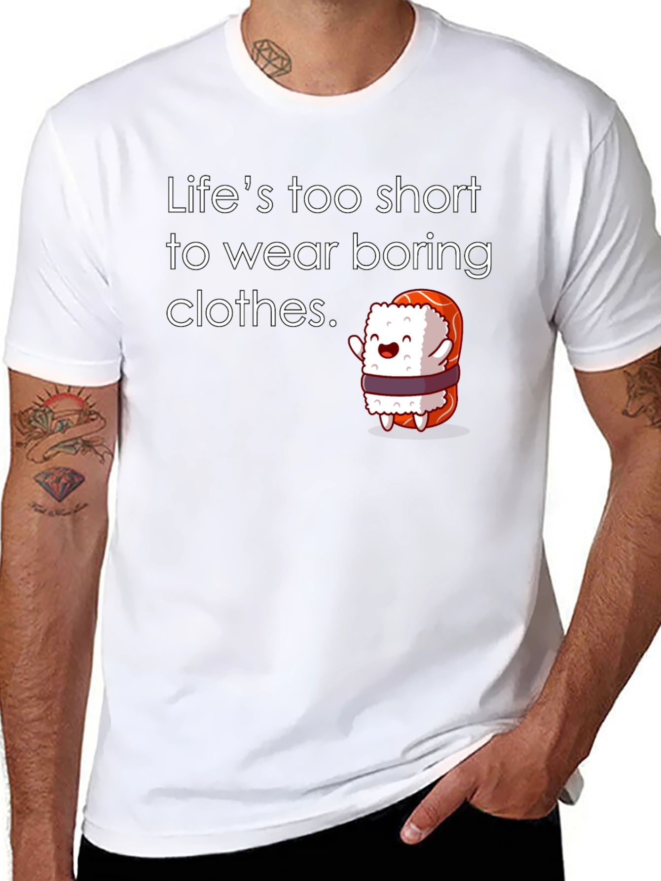 Lifes too short Sushi T-Shirt