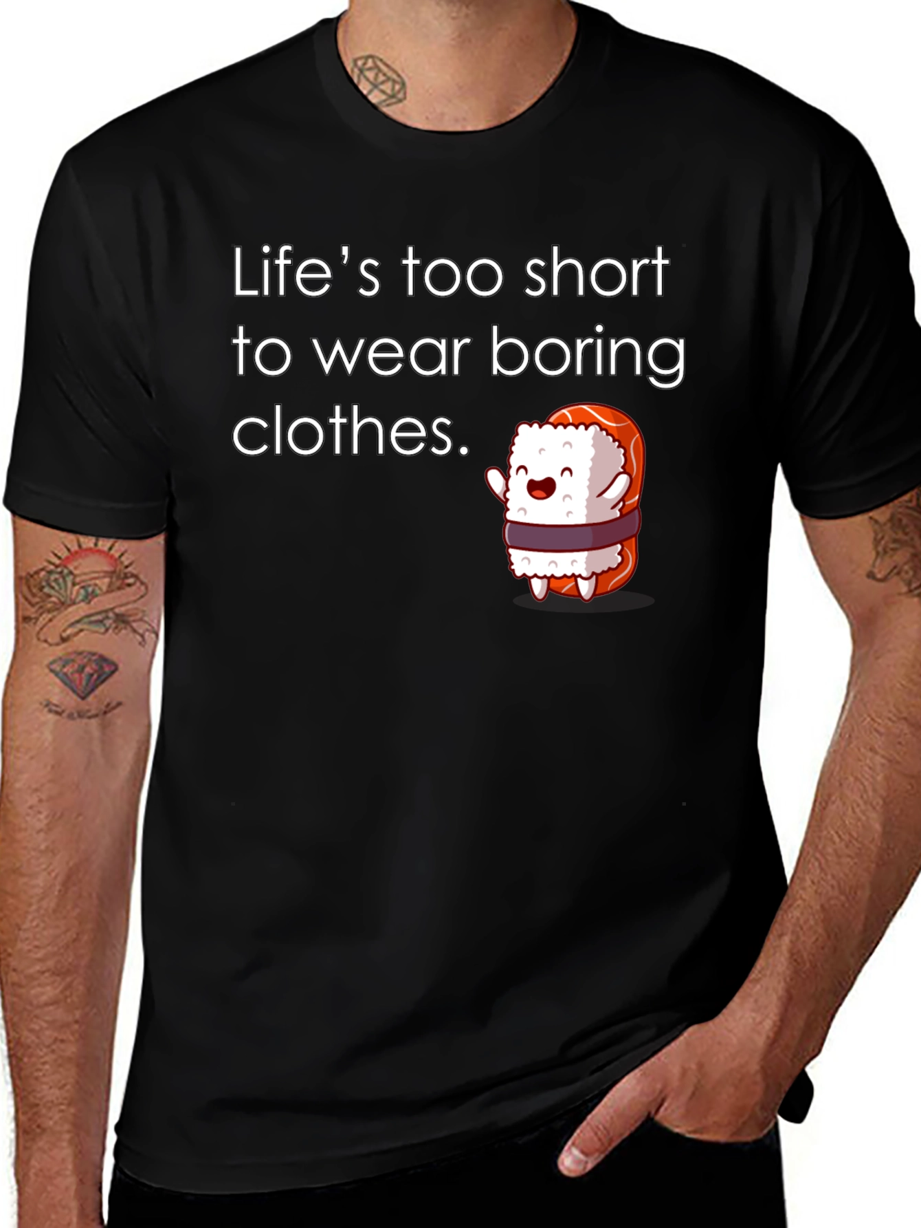 Lifes too short Sushi T-Shirt