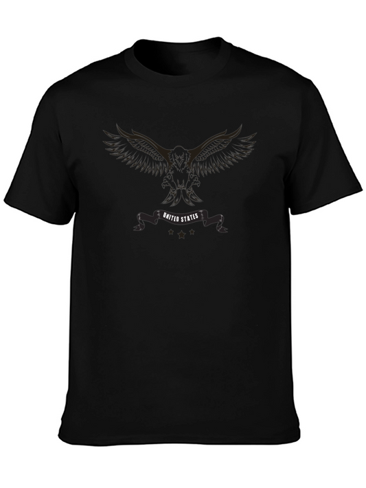 United States Eagle Graphic Tee - Patriotic Style