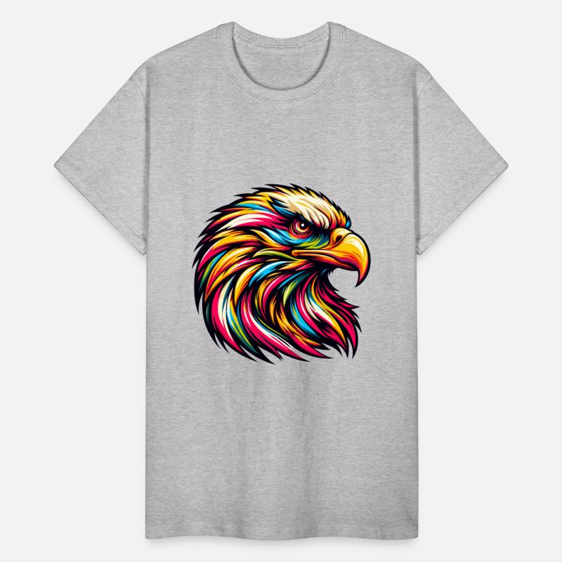 Vibrant Eagle Head Illustration