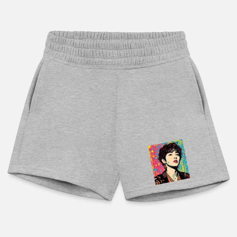 Vibrant Pop Art Female Portrait