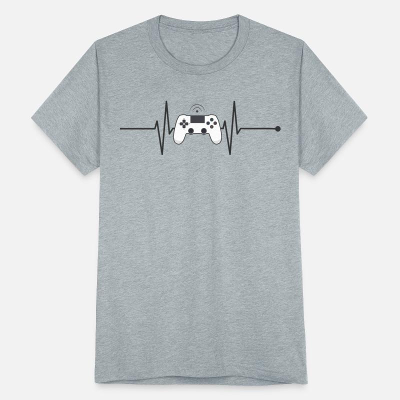 Video Gamer Heartbeat Controller Valentine s Day