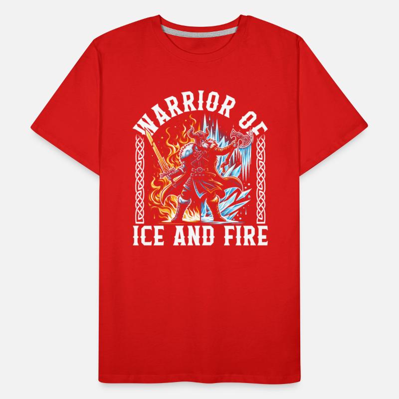 Viking Shirt, Warrior Of Ice And Fire Tee, Norse