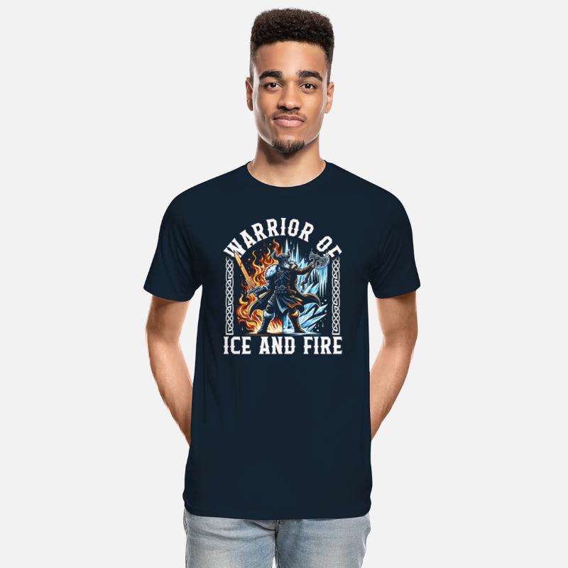Viking Shirt, Warrior Of Ice And Fire Tee, Norse