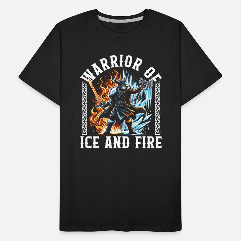 Viking Shirt, Warrior Of Ice And Fire Tee, Norse