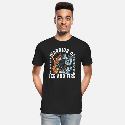 Viking Shirt, Warrior Of Ice And Fire Tee, Norse