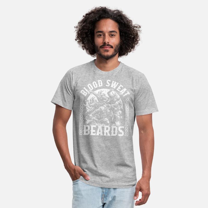 Vikings Shirt, Blood Sweat Beards Bearded Vikings
