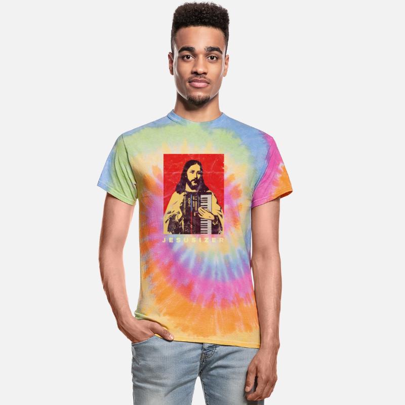 Vintage Jesus Synthesizer Holy Synth Nerd God