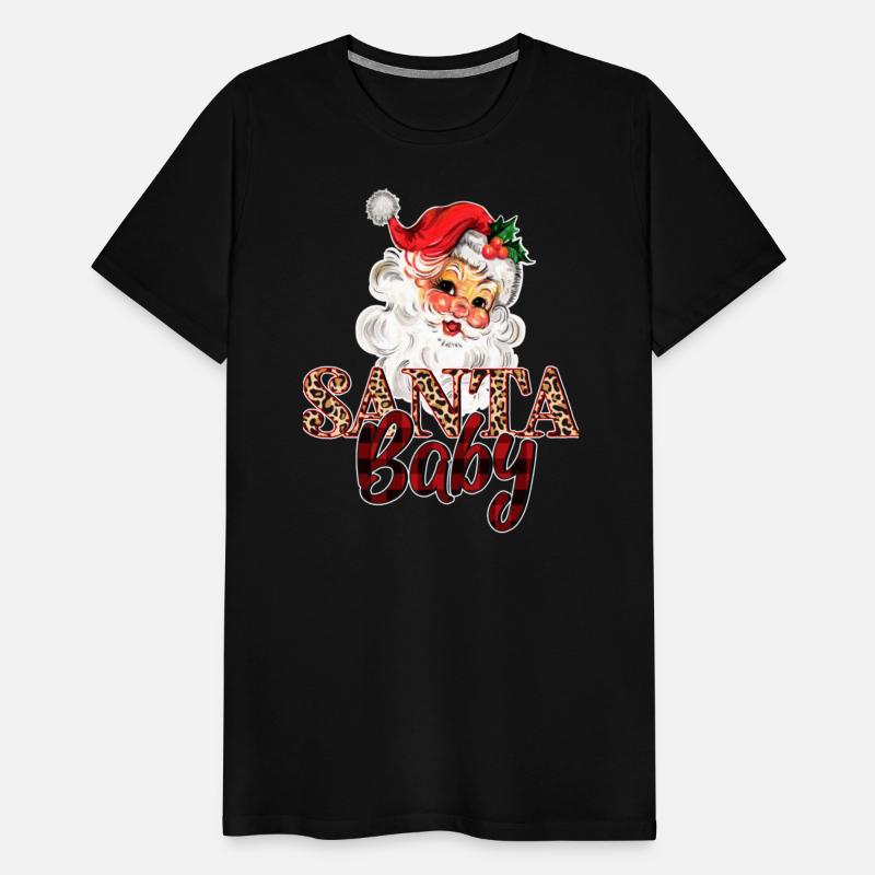 vintage retro Santa ,leopard and buffalo pattern