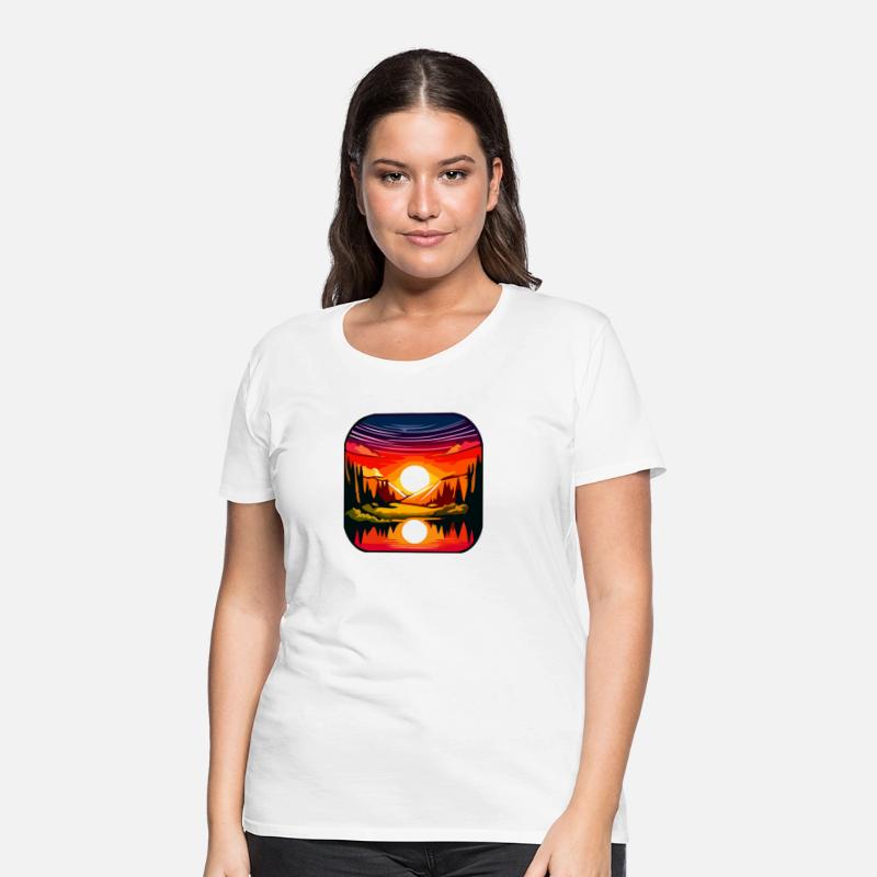 Vivid Sunset Reflection