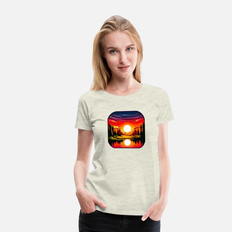 Vivid Sunset Reflection