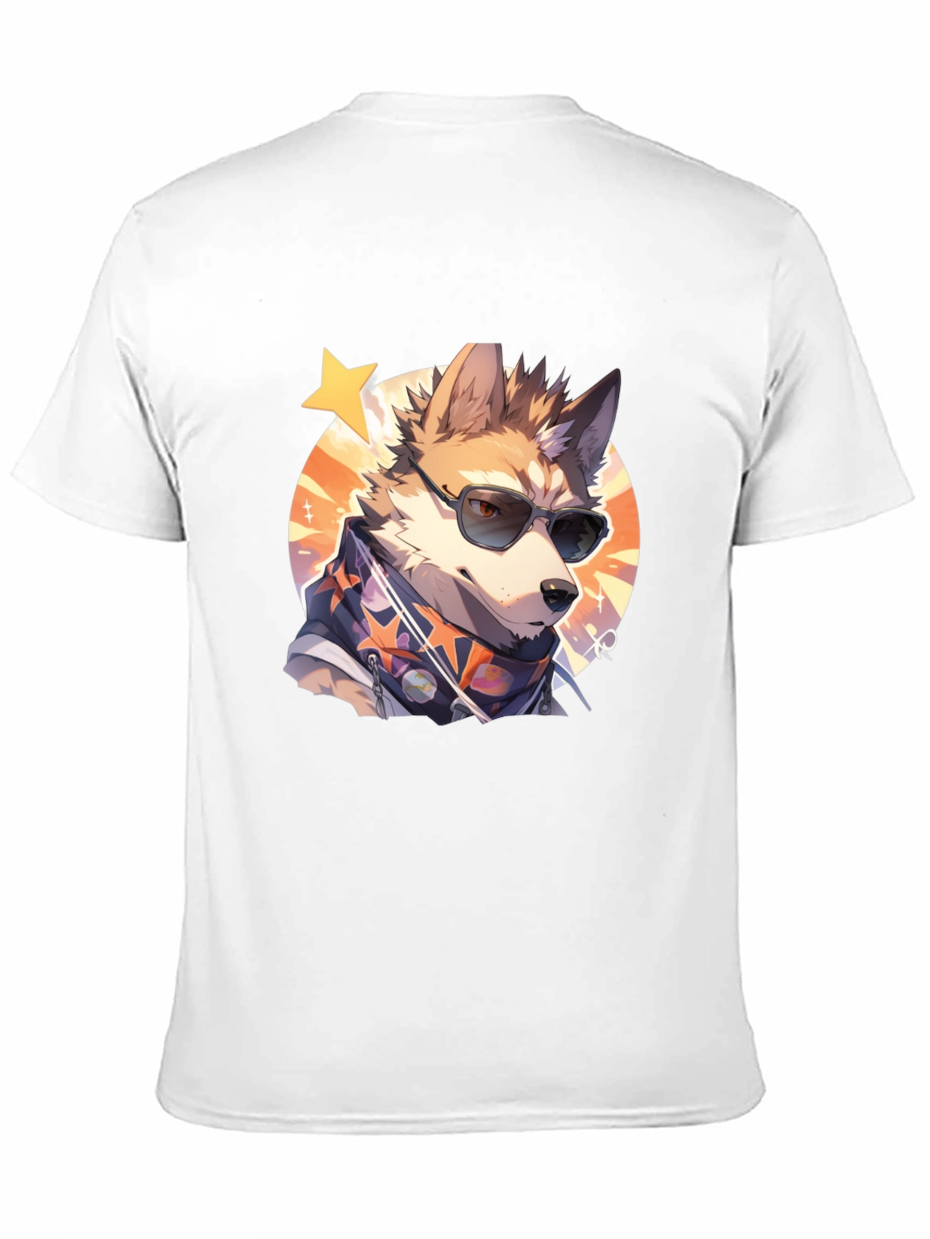 Cool Cartoon Dog T-Shirt