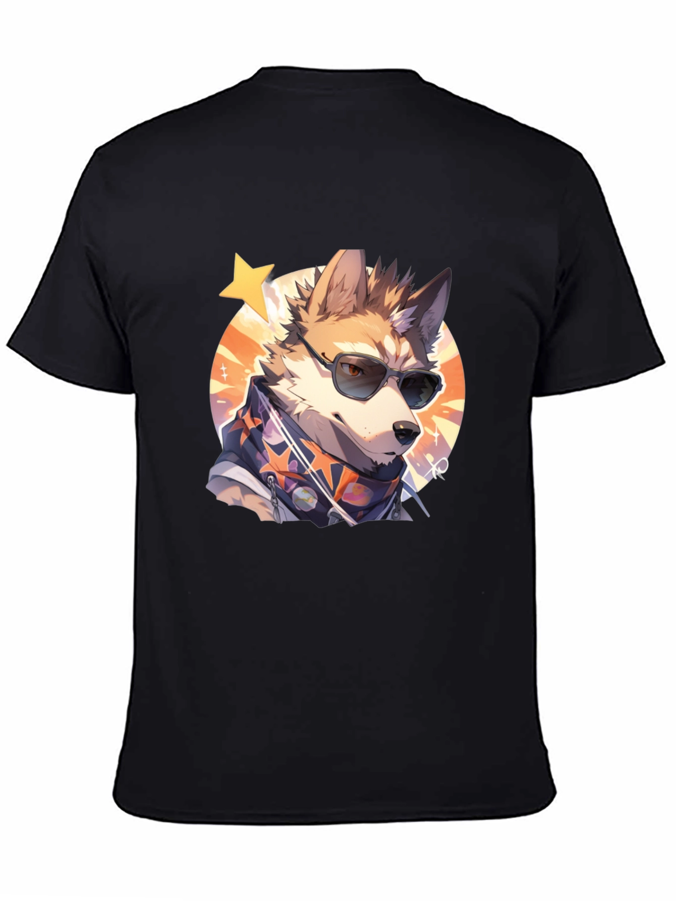 Cool Cartoon Dog T-Shirt