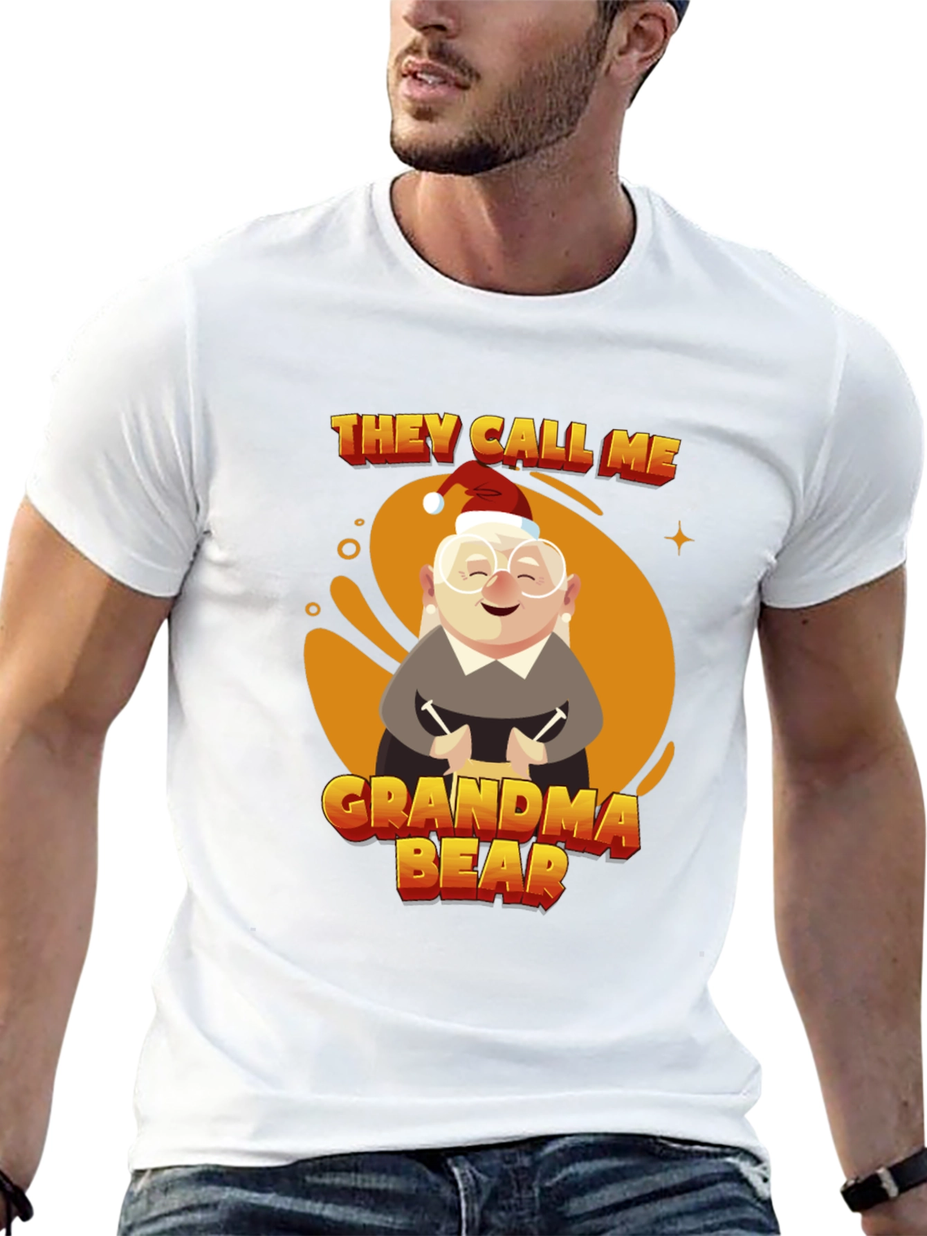 Grandma Bear Christmas T-Shirt