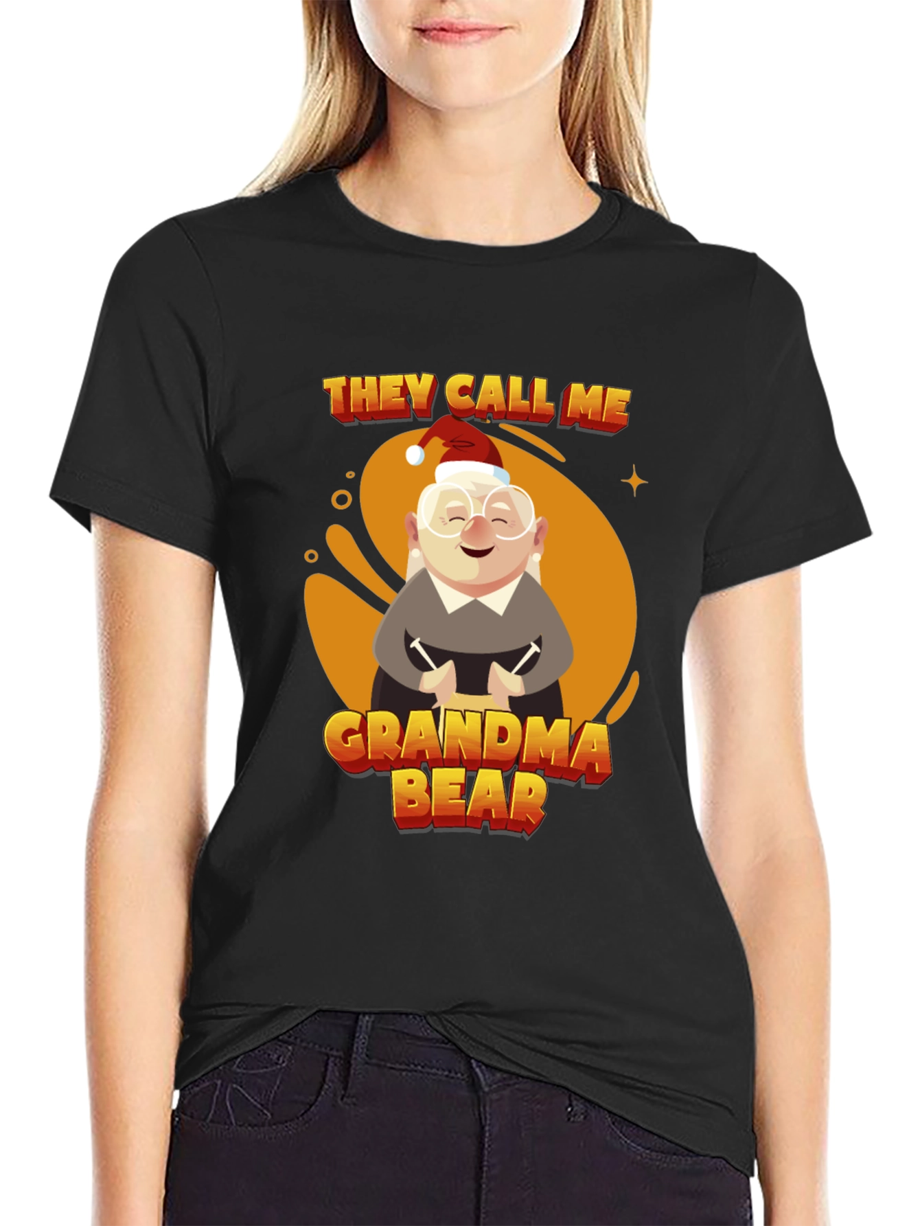 Grandma Bear Christmas T-Shirt