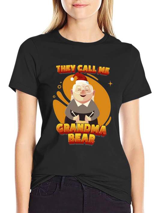 Grandma Bear Christmas T-Shirt