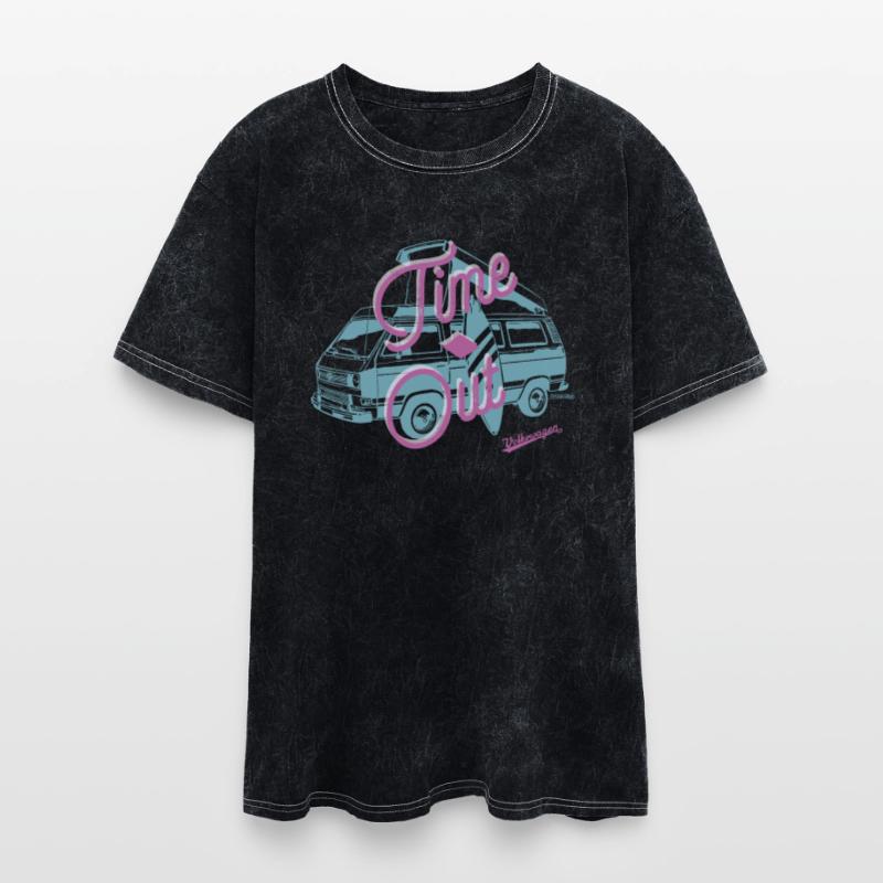 Volkswagen VW Bulli With Time Out lettering