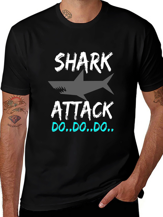 Shark Attack T-Shirt - Funny Ocean Tee