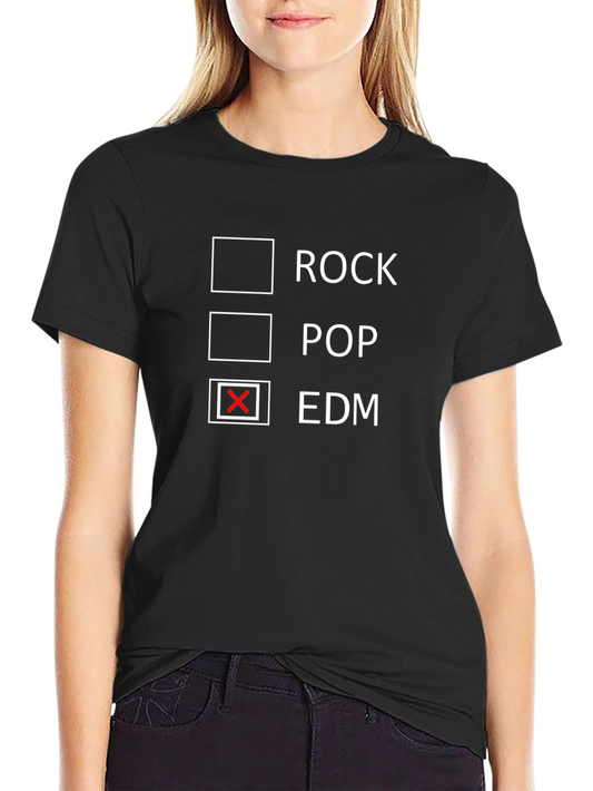 EDM Music Choice Black T-Shirt