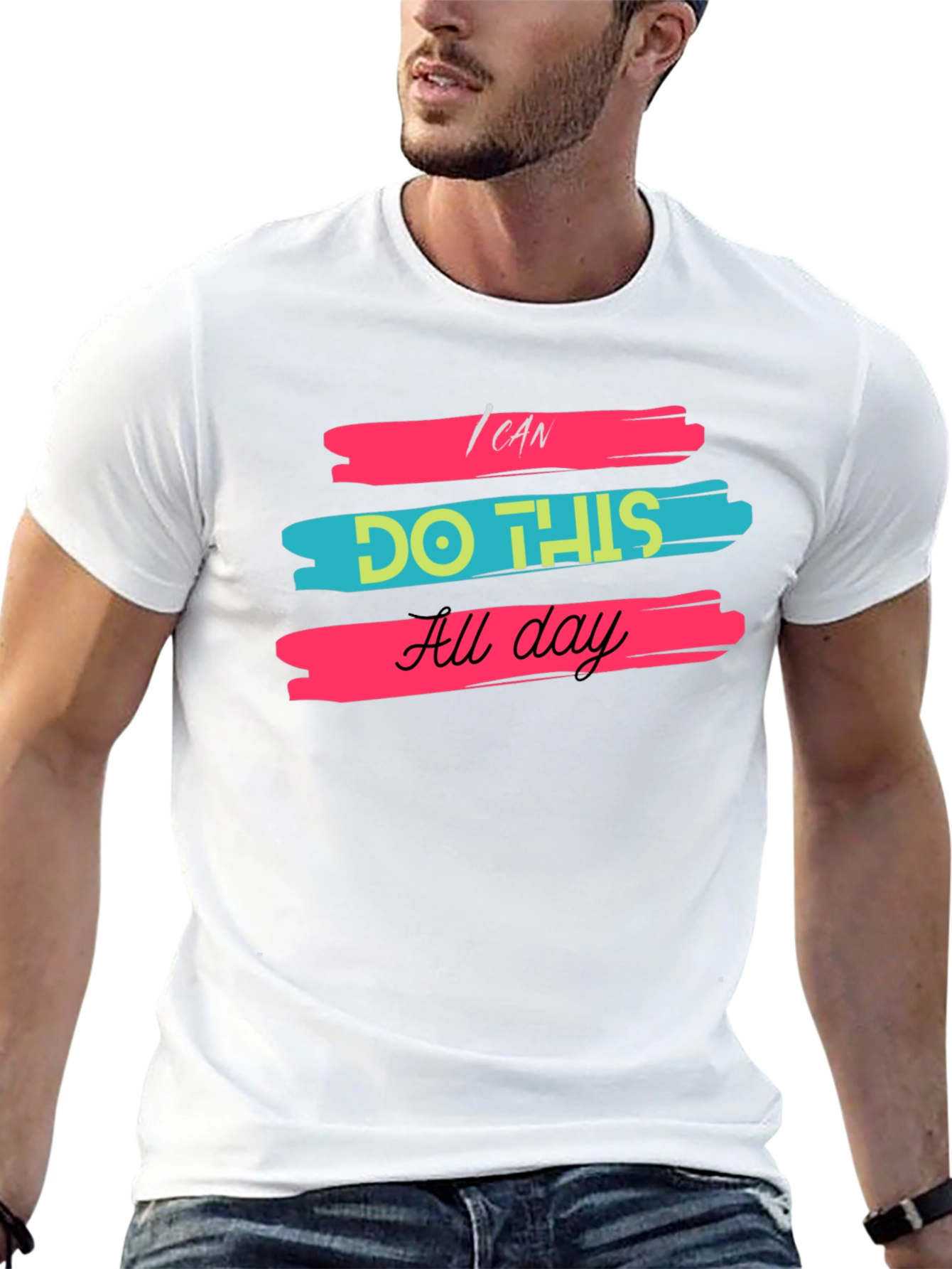 I Can Do This All Day Black T-Shirt