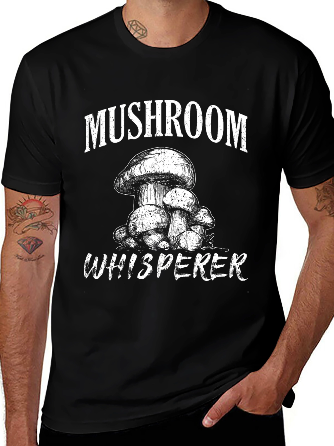 Mushroom Whisperer Graphic T-Shirt