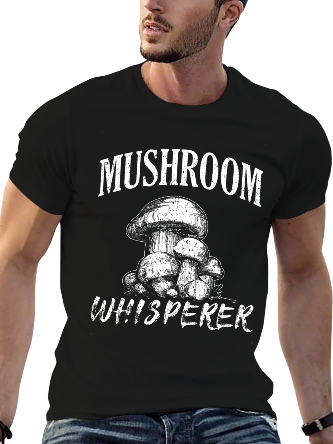 Mushroom Whisperer Graphic T-Shirt