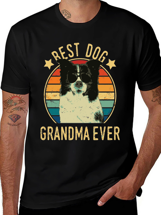 Best Dog Grandma Ever Graphic T-Shirt
