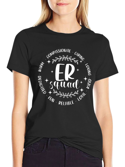 ER Squad T-Shirt: Compassionate Caring Emergency Room Tee