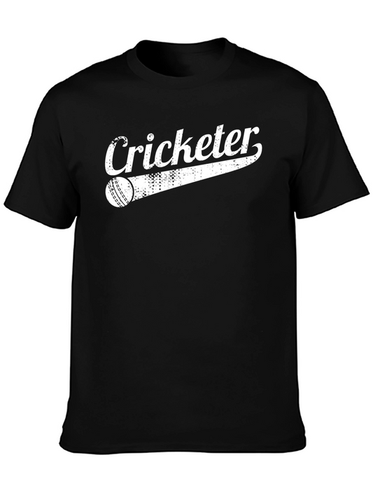 Cricket Player Graphic Tee