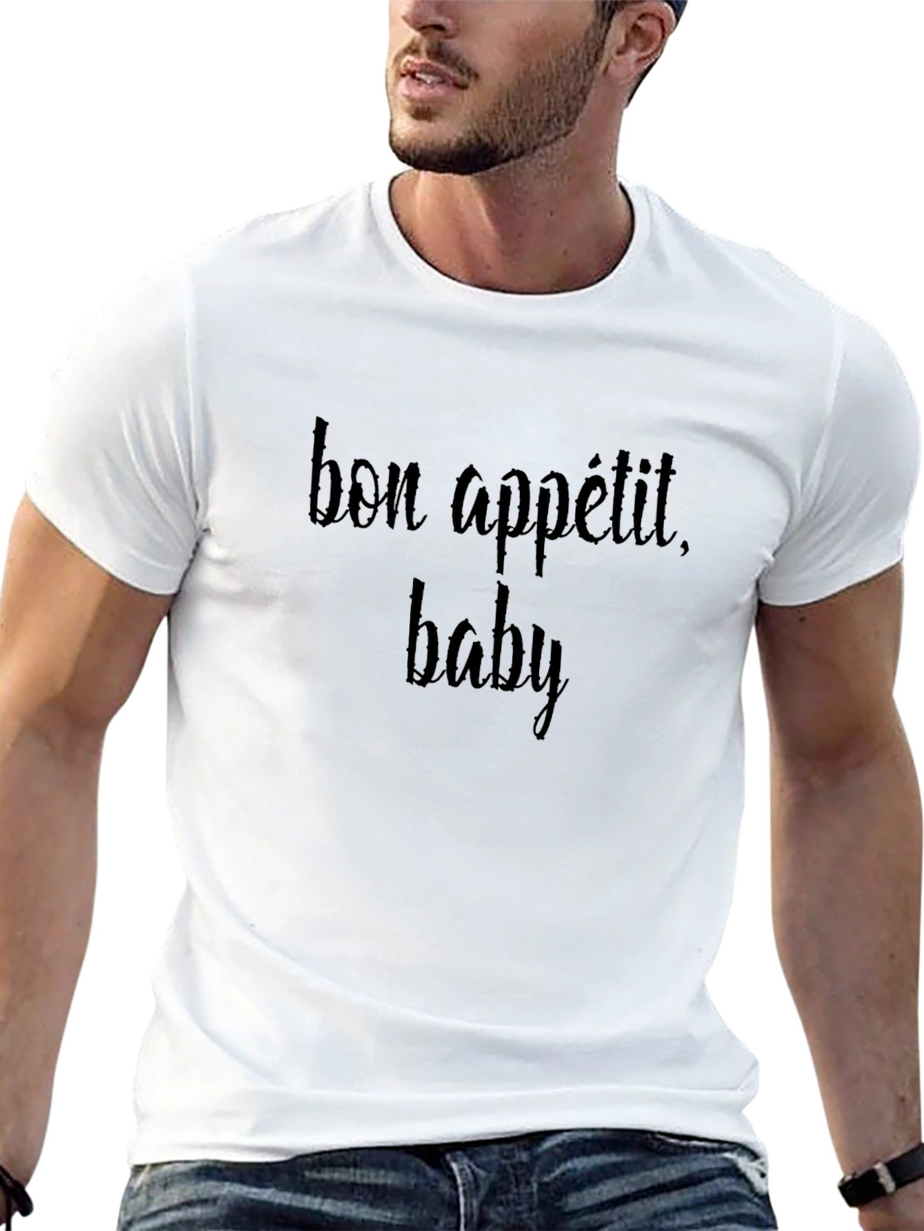 Bon Appétit Baby! Trendy Graphic Tee