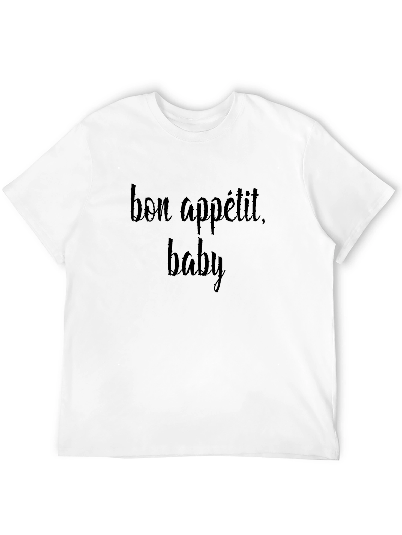 Bon Appétit Baby! Trendy Graphic Tee