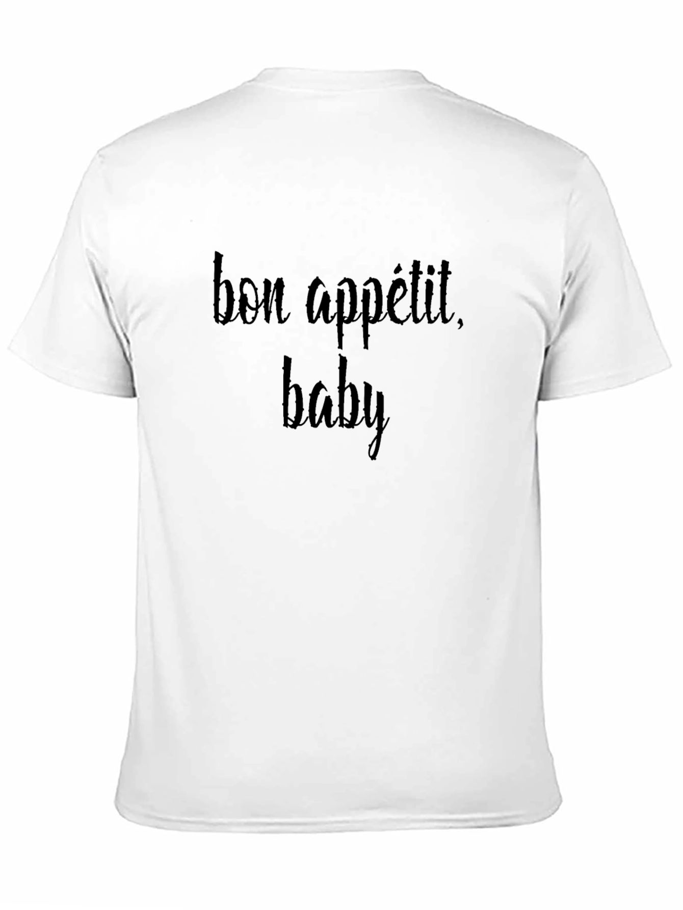 Bon Appétit Baby! Trendy Graphic Tee