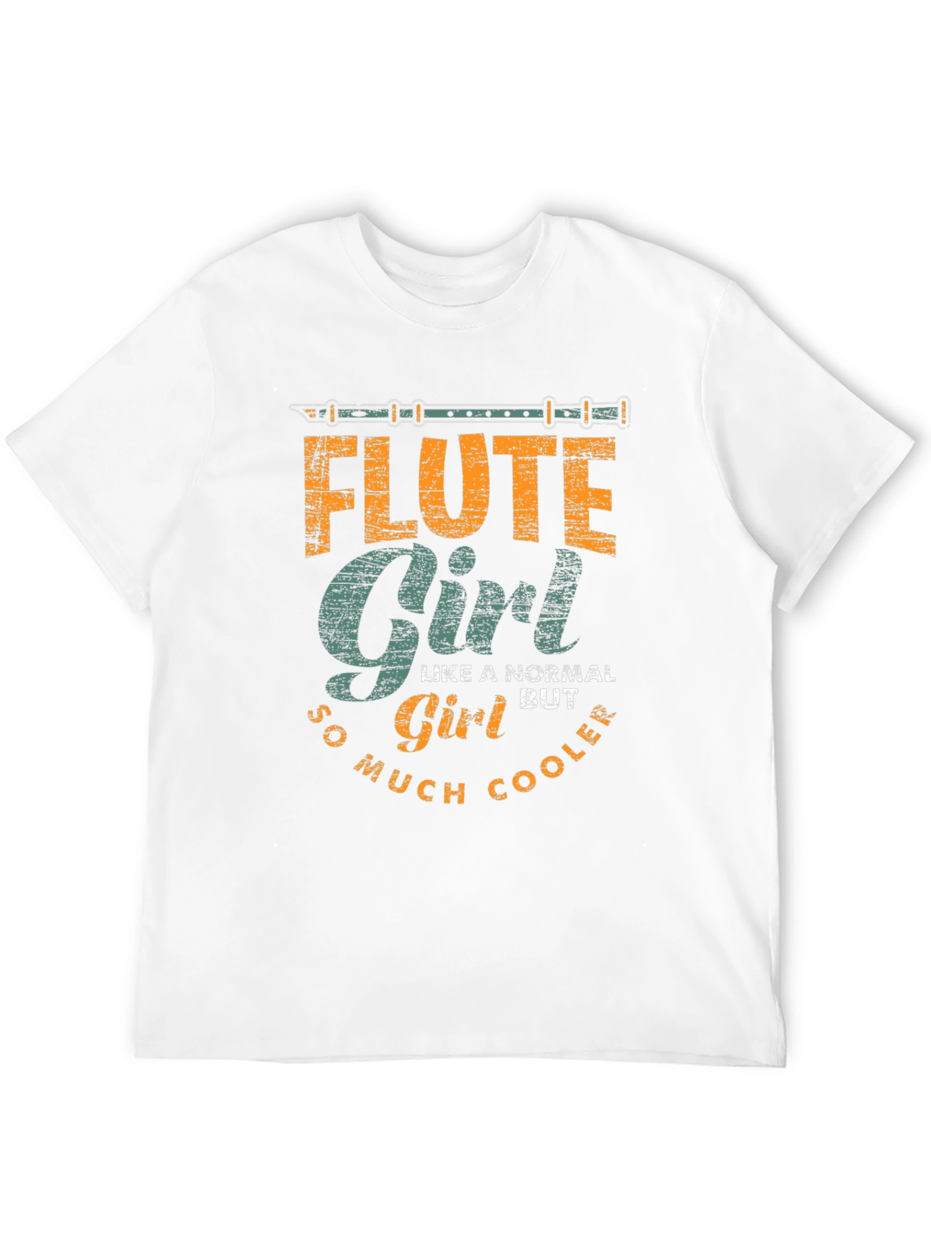 Flute Girl T-Shirt: Cooler Than Normal