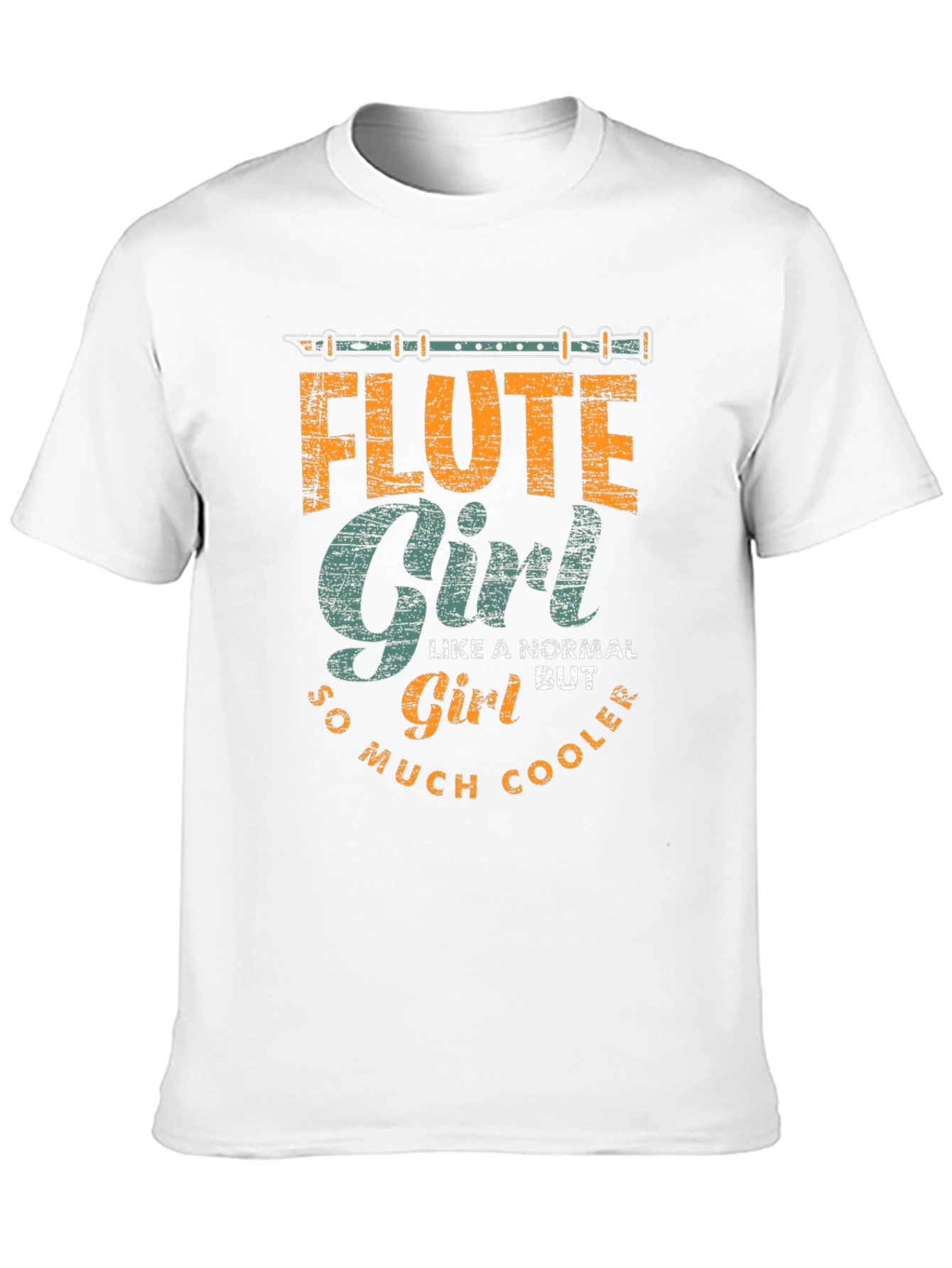 Flute Girl T-Shirt: Cooler Than Normal