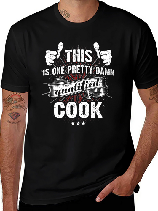 Funny Qualified Cook T-Shirt
