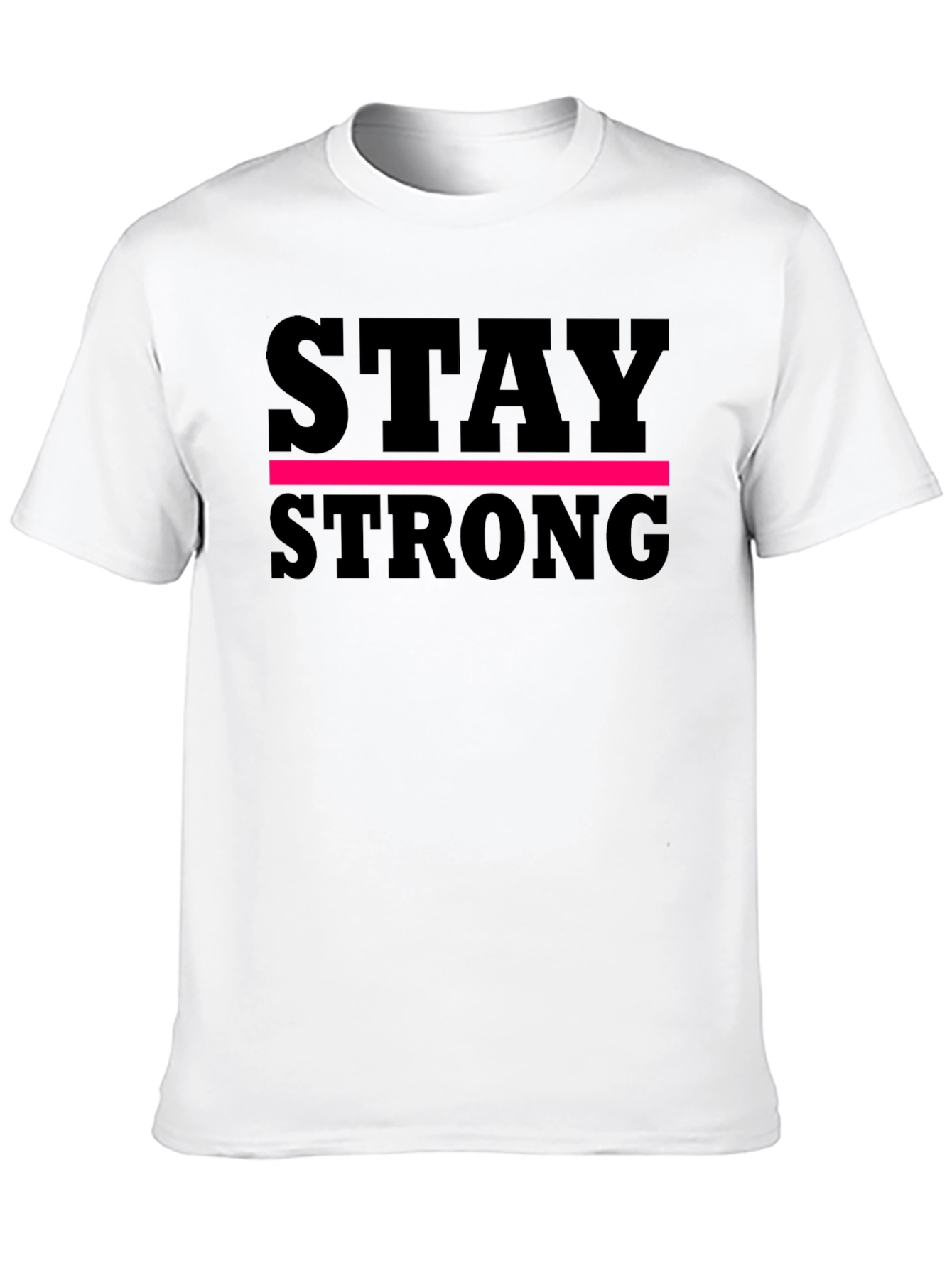 Stay Strong Black T-Shirt
