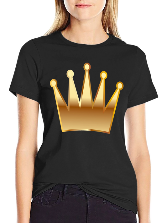 Kings Golden Crown Graphic Tee - Black