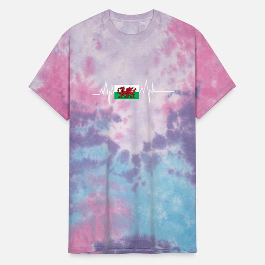 Wales Flag Heartbeat