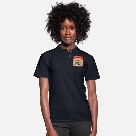 Warning Do Not Touch My Tools Funny Caution Sign