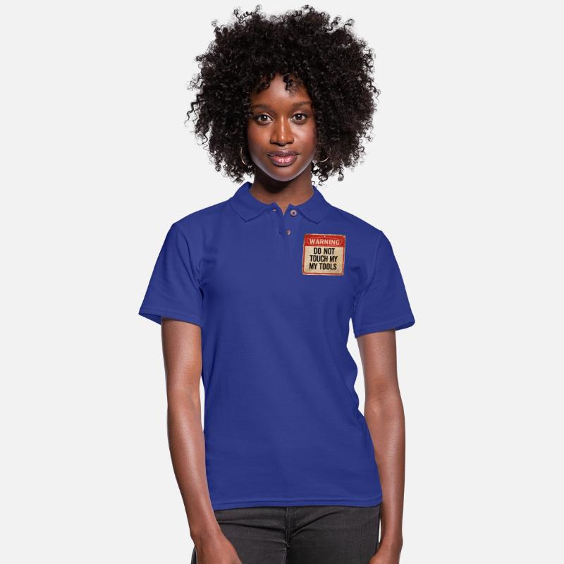 Warning Do Not Touch My Tools Funny Caution Sign