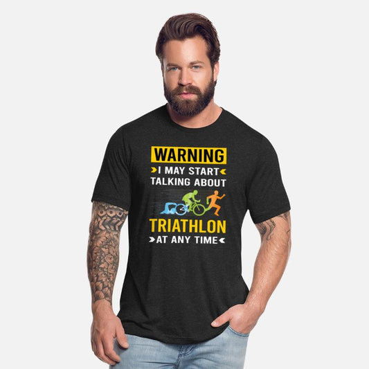 Warning Triathlon Triathlete