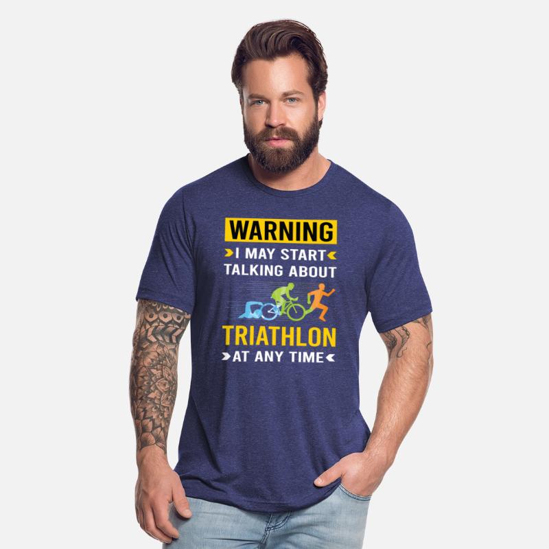 Warning Triathlon Triathlete