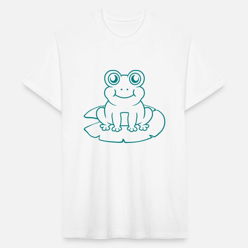 Water lily sea leaf frog