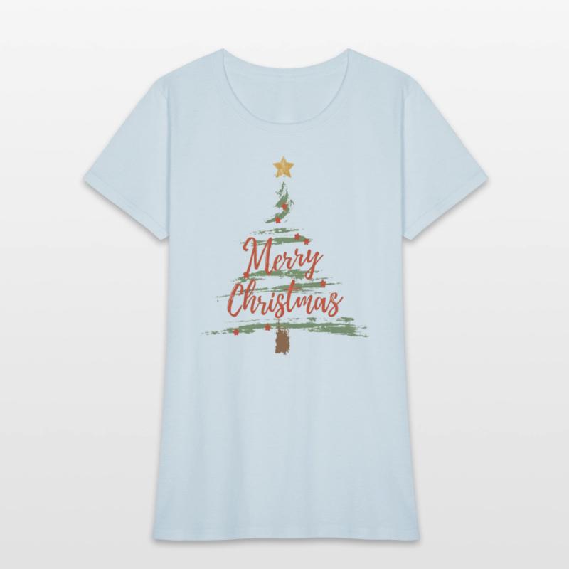 Watercolor Christmas Tree