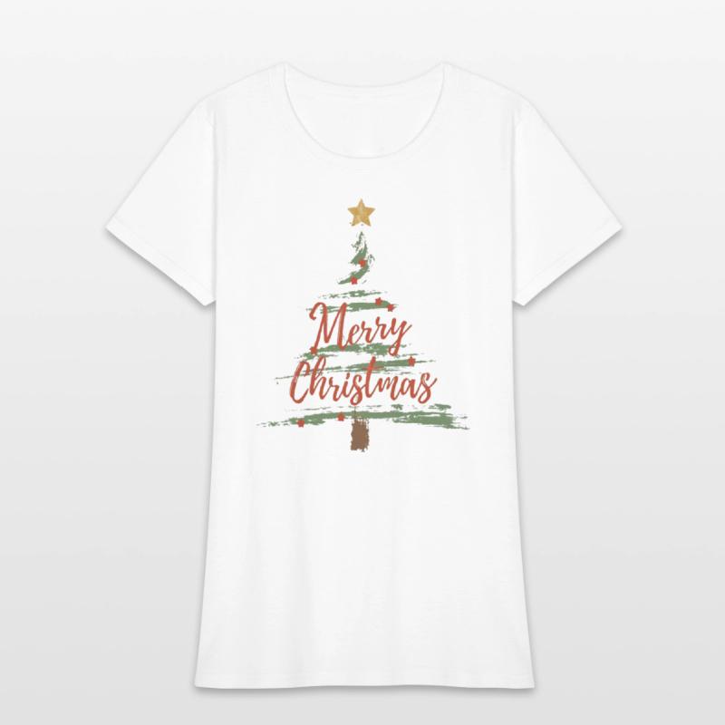 Watercolor Christmas Tree