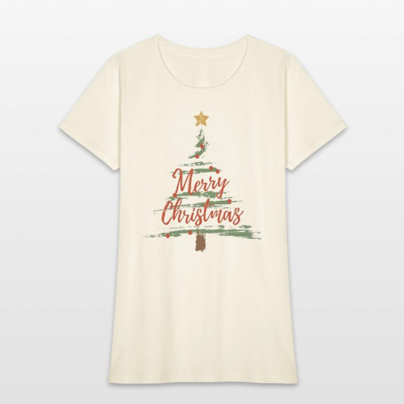 Watercolor Christmas Tree