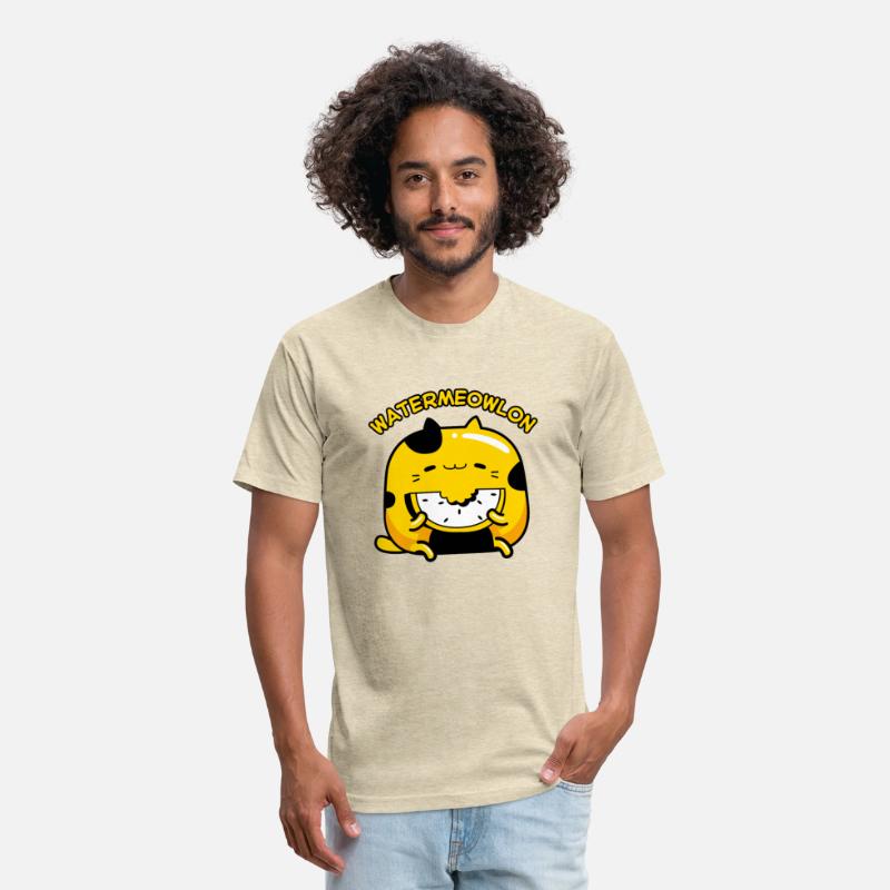 Watermelon Meow Cat Cute Fruit Yellow Butter Kitty