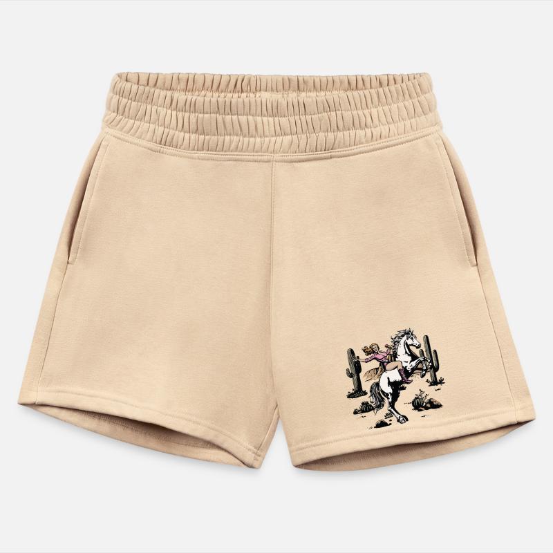 Western Cowgirl riding horse